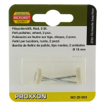 PROXXON 28803 "FIG.19"FELTRI A RUOTA (2 PZ)