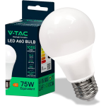 V-TAC Lampadina LED E27 10.5W A60 6500K