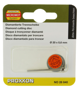 PROXXON 28840 "FIG.25" DISCO DIAMANTATO MM.20