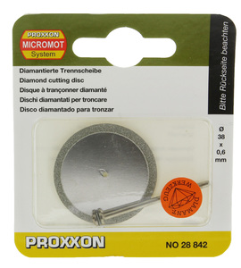 PROXXON 28842 "FIG.25" DISCO DIAMANTATO MM.38