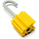 Ferma Finestra GUMMY - Fermavento Profumato Fermaporta Universale Ammortizzatore Ferma persiane - Gommini Paracolpi Blocca Porta - Colori assortiti